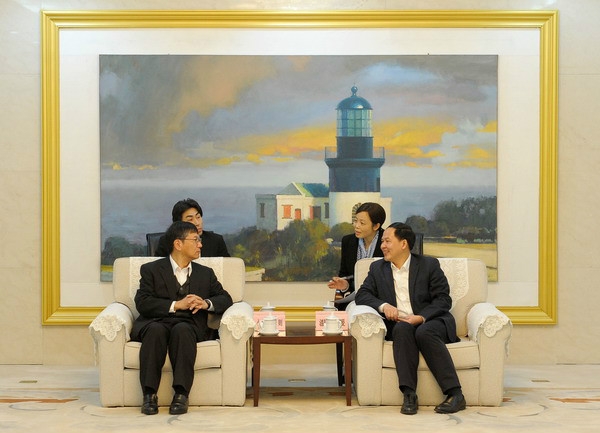 增进合作、共谋发展———尊龙凯时官网舟山董事长拜访舟山市长